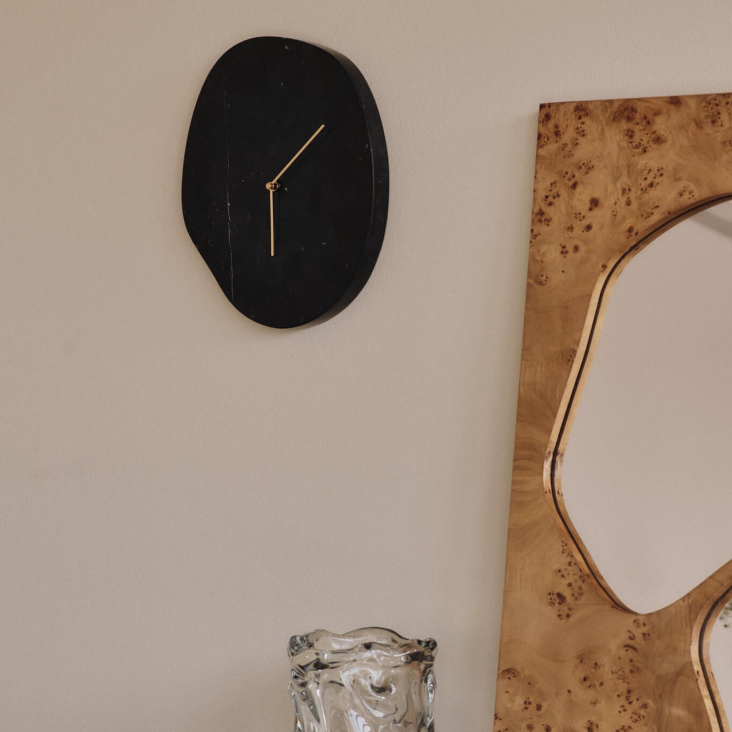 Ferm Living Melt Wall Clock LampTwist