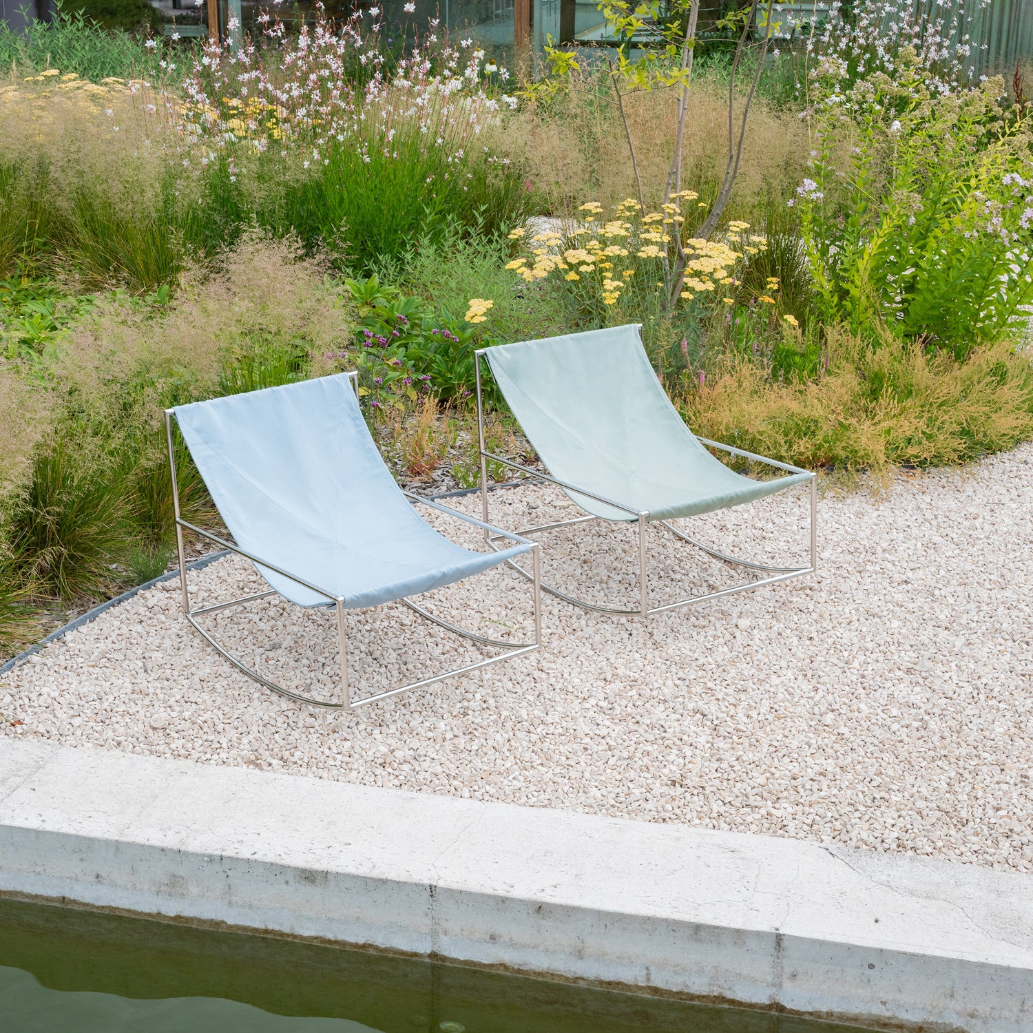 Valerie Objects Rocking Chair Stainless Steel by Muller Van Severen ...