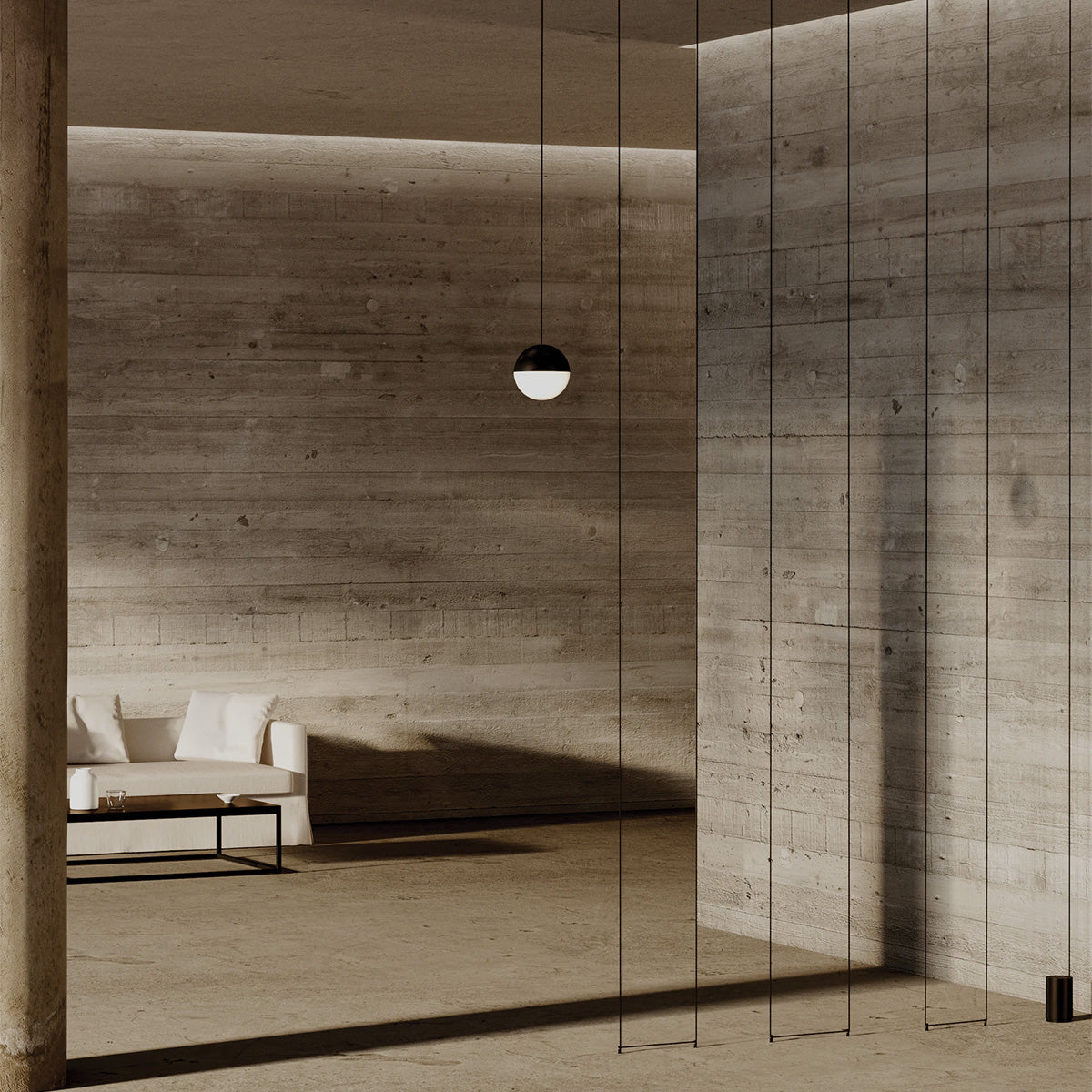 Flos String Light Sphere Suspension