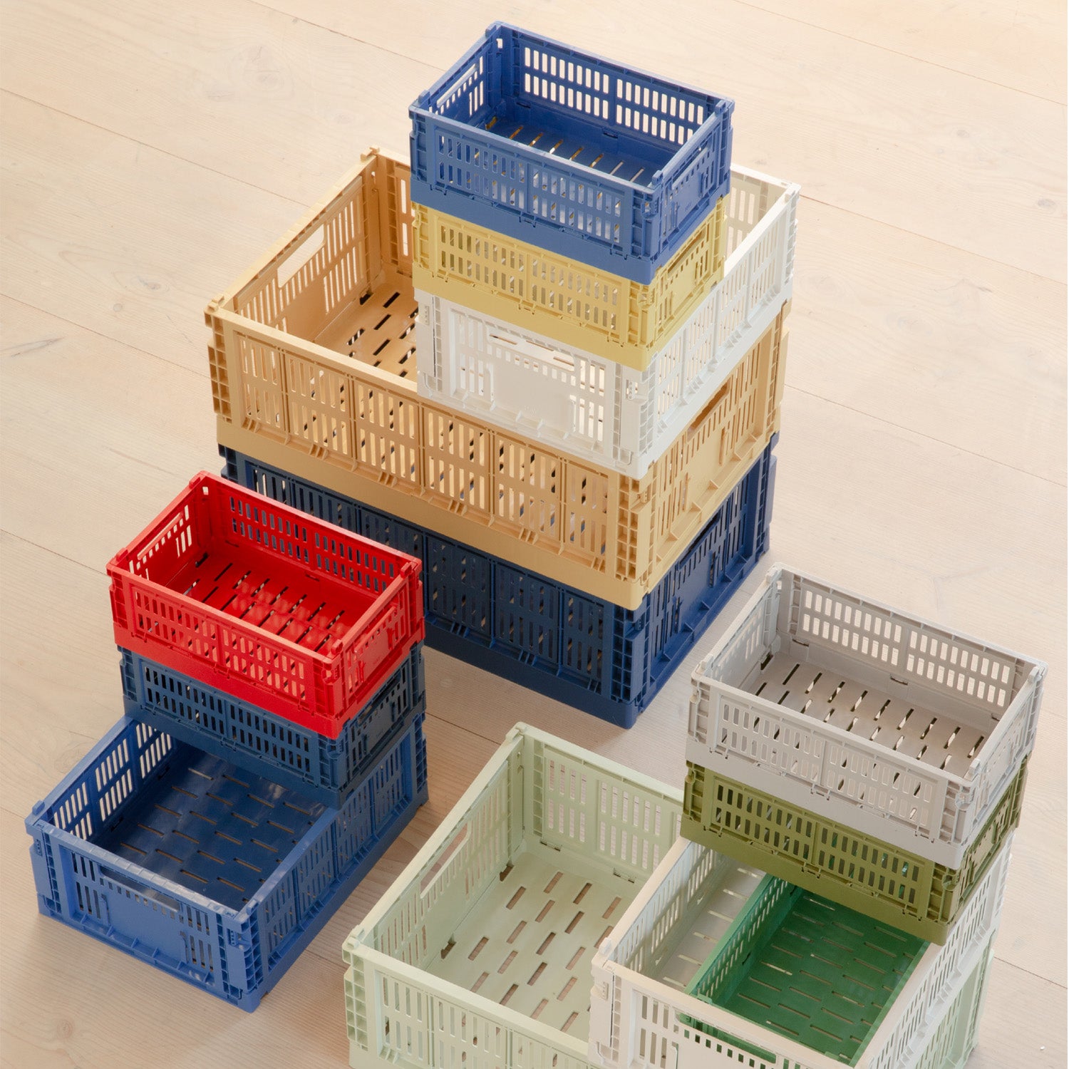 Hay Colour Crate Stackable Storage Box