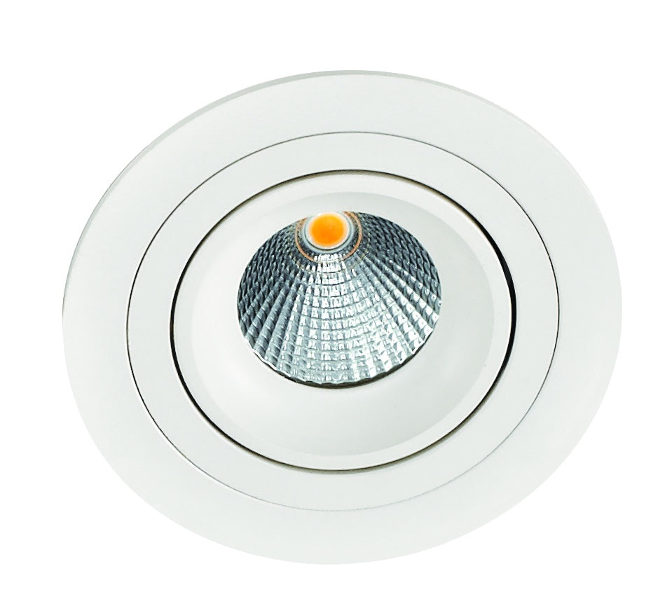 LampTwist Round Recessed Adjustable LED Spotlight
