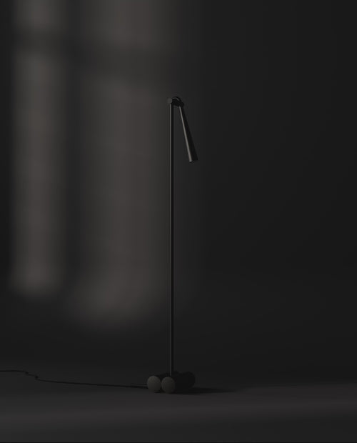 Snake Floor Lamp - Burned Black.mp4