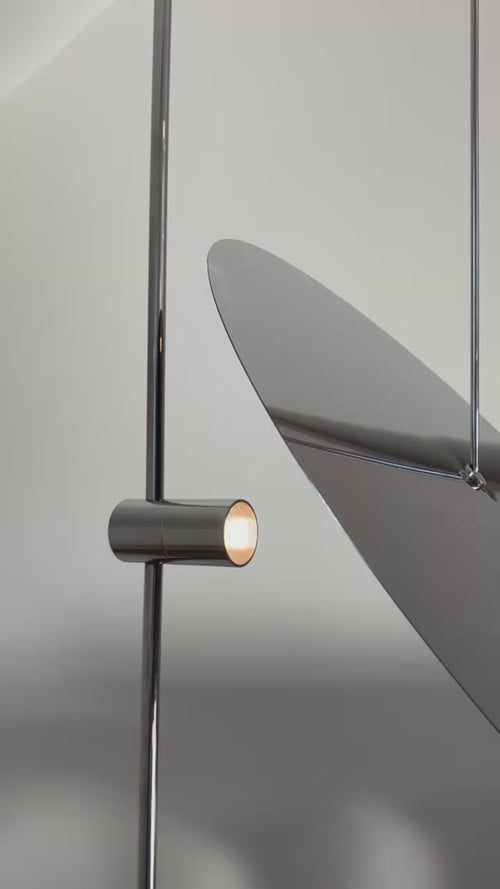 The Moon Floor Lamp - Chrome.mp4