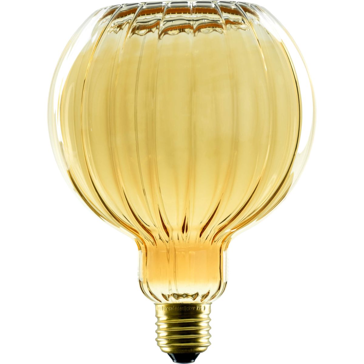 Segula Floating Straight LED Globe E27 Golden