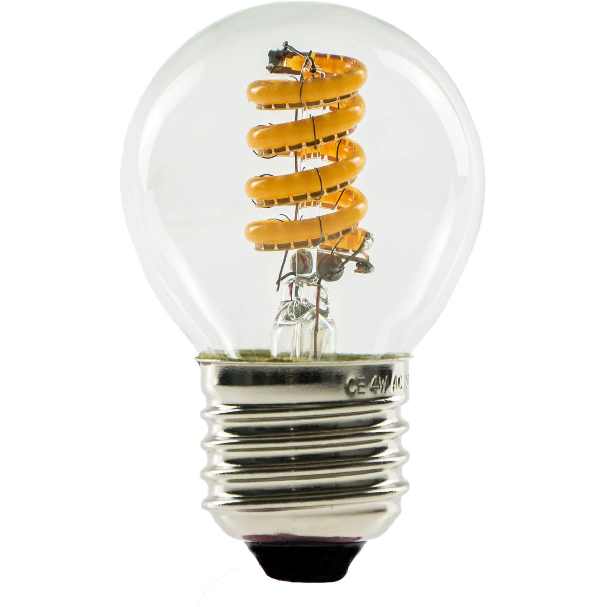 Segula Ambient LED Curved Spiral E27 P45 Clear - 200lm 2000K tot 2700K