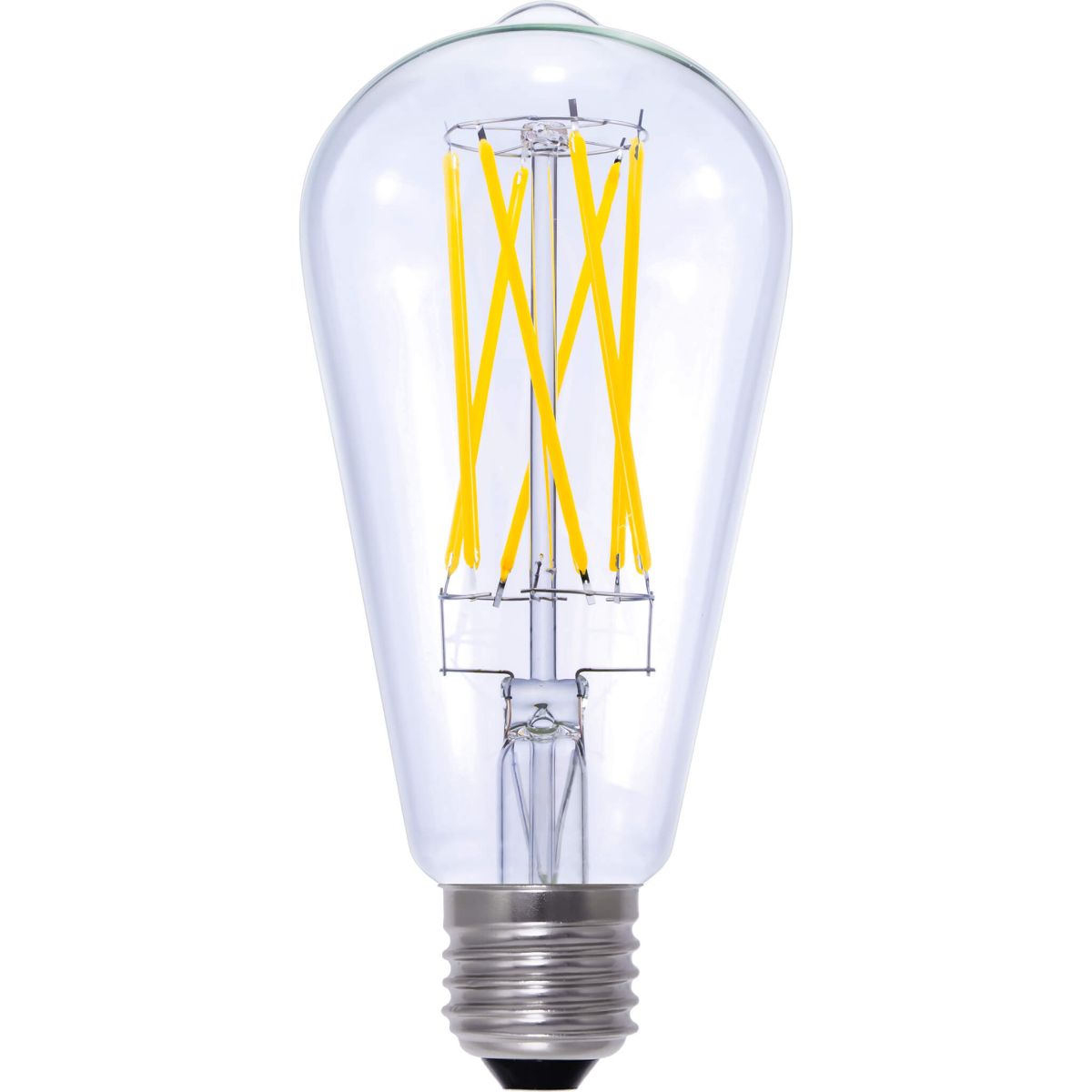 Segula Vintage LED Rustica Long Style E27 ST65 Clear - 650lm 2700K - D