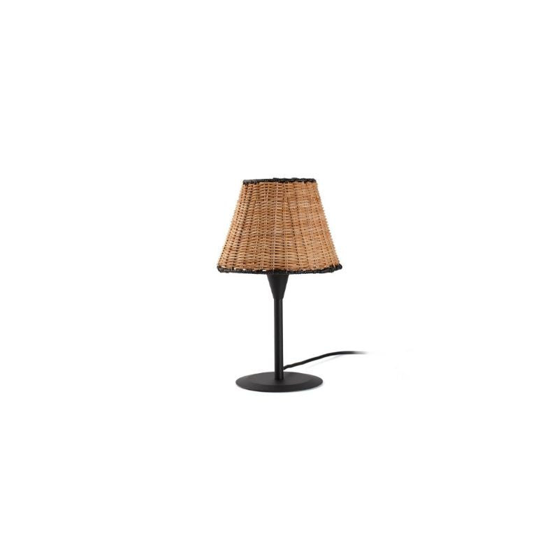 Faro Sumba BlackRattan Table Lamp